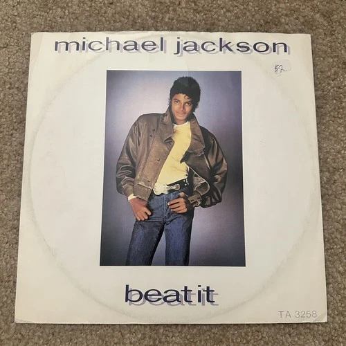 Michael Jackson Beat It 12 Inch Single Vinyl Record