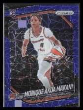 Monique Akoa Makani 2025 Panini Prizm WNBA #98 Blue Velocity Prizms