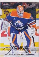 25/26 UD SERIES 1 OLIVIER RODRIGUE YOUNG GUNS RC SP ROOKIE #203