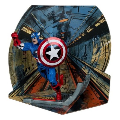 Marvel PVC Statue 1/10 Captain America (Captain America #100) (12 cm)