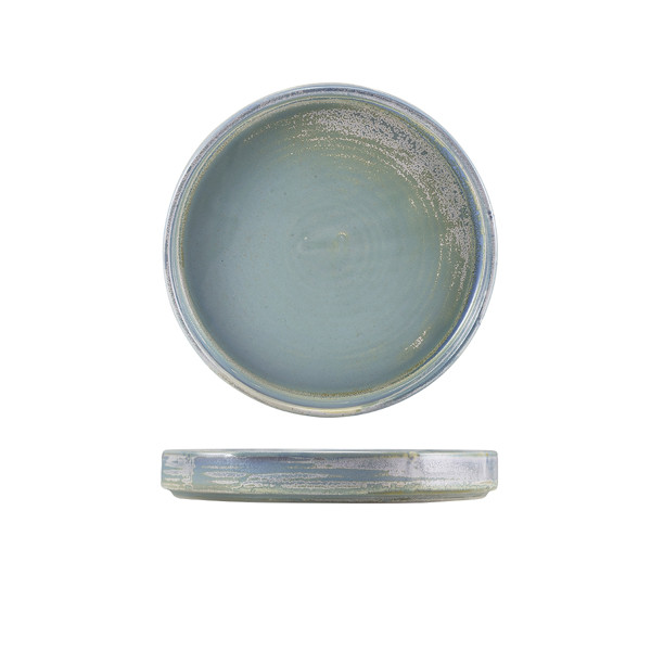 Terra Porcelain Seafoam Presentation Plate For Hotel Restaurant 18cm Pack of 6