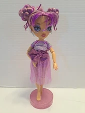 Rainbow High Lila Yamamoto Mauve Purple Fashion Doll With Outfit & Stand