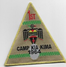 1964 Camp Kia Kima 1st Jacket patch