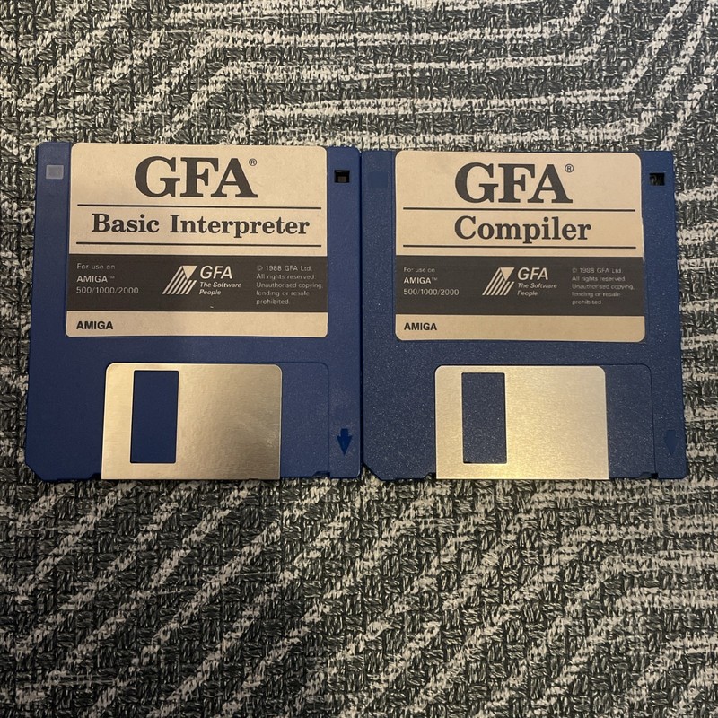 Unofficial- GFA Basic Interpreter & Compiler for Amiga - Tested & Working