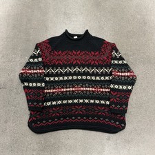 Vintage Womens Eddie Bauer Sweater Size Large Cotton