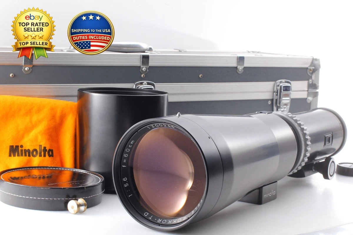 Minolta 600mm Camera Lenses for sale | eBay
