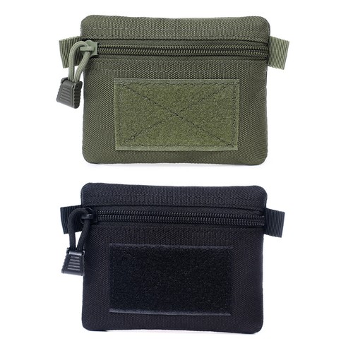 2 Piezas Táctico Molle Llave Billetera Viaje Monedero Cintura Billetera Almacenamiento Paquete Bolsa - Imagen 15 de 15