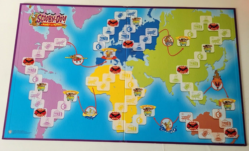 Jeu De Société Scooby-Doo : Le Monde Et Ses Mystères – Éditions Atlas (occasion)