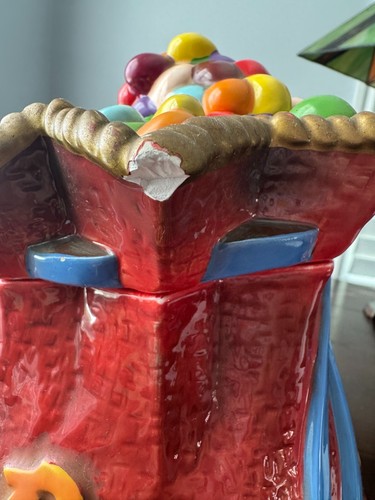RARE Vintage 2001 Harry Potter Bertie Botts Every Flavor Beans Cookie Jar - Picture 5 of 9