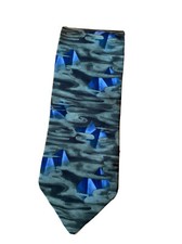 Grateful Dead Great Pyramid Silk Tie FIRST SET 57 X 3.75” 100% Silk Made In USA