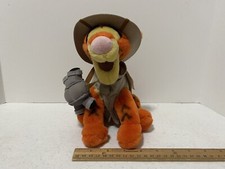 Disney Winnie the Pooh Safari Tigger 8" Beanbag Plush Binoculars, Tags
