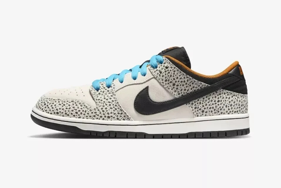 Nike SB Dunk Low Pro Electric Safari Phantom and Black FZ1233-002
