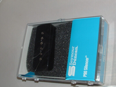 Seymour Duncan Hot P90 Silencer Bridge Soapbar Pickup  (Black) New with Warranty