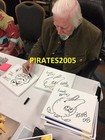 CAROLL SPINNEY SIGNED 8X10 BIG BIRD CANVAS SKETCH DRAWING SESAME STREET JSA COA — photo 2