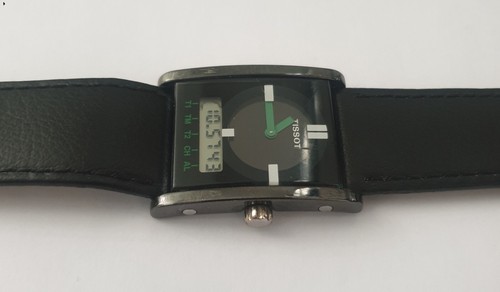 Tissot Twotimer Analogue & Digital Watch D 377 - Swiss Made - Picture 4 of 11