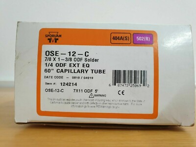 Sporlan Valve Company 124214 TEV OSE-12-C 7x11 ODP 5ft UR