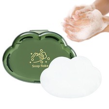 50pcs/Box Travel Soap Sheets Portable Foaming Paper Soap for Travel