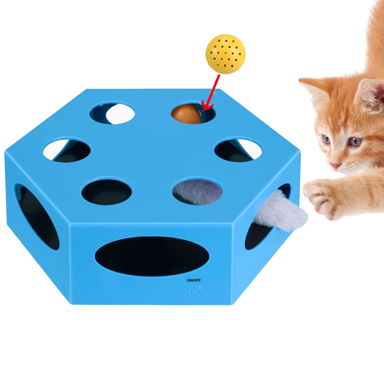 cat-toys-for-indoor-cats-electronic-automated-cat-toys-ebay