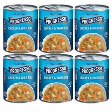 Progresso, Traditional Soups Chicken  Wild Rice 18.5oz Can Pack of 6 