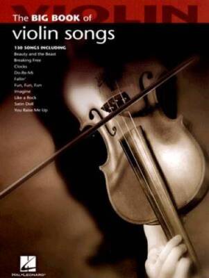 Big Book of Instrumental Songs (Violin) (Big Book (Hal Leonard)) - GOOD