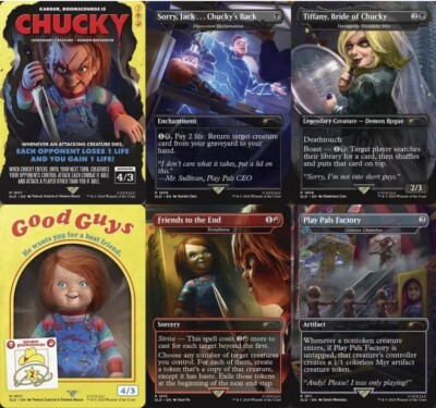 Secret Lair x CHUCKY MTG Magic SLD new sealed non / regular | eBay