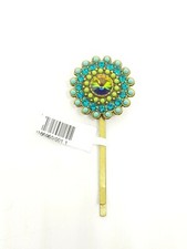 Michal Negrin Romantic hair clip hairpin Crystals flowers 5