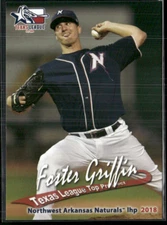 Foster Griffin 2018 Texas League Top Prospect Set 