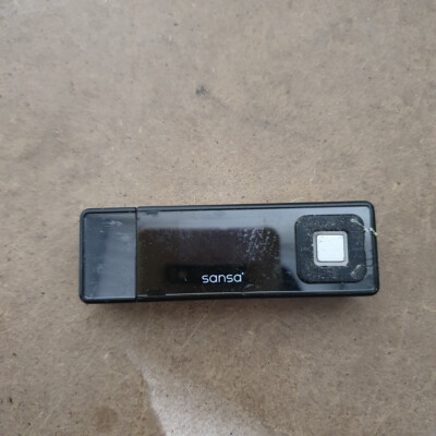 SanDisk Sansa Express schwarz ultradünner FM-Tuner 1 GB digitaler MP3-Player für Ersatzteile