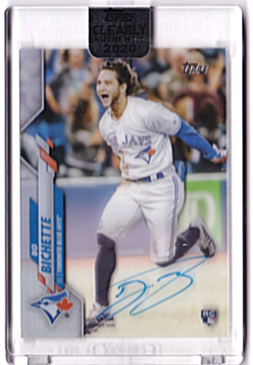 2020 Topps Clearly Authentic Autographs - Bo Bichette #CCA-BO for