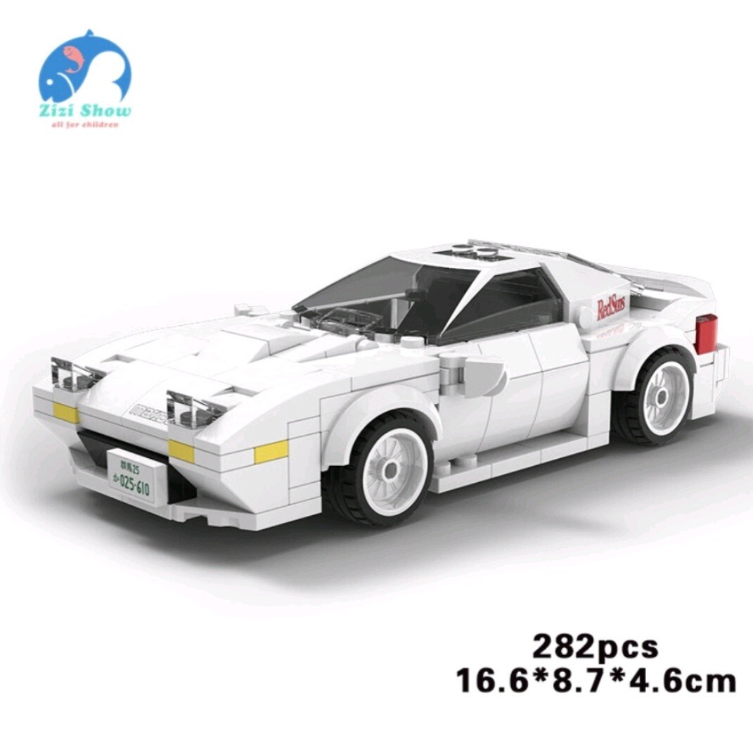 INITIAL D RED SUNS MAZDA RX-7 FC3S Ryosuke FC Toy Car (AE86 FD3S