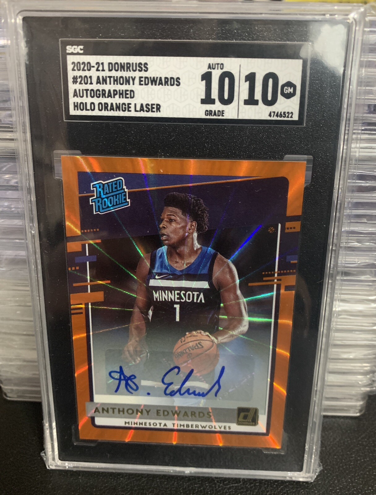 生産完了商品 20-21 RC AUTO ANTHONY EDWARDS 99枚限定 | www