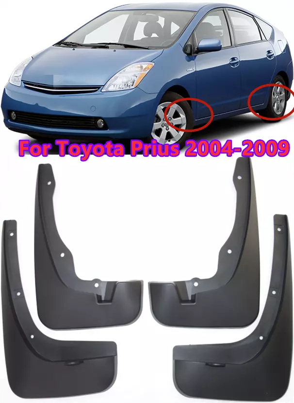 Wheel Well Liners 2003-2008 Toyota Corolla Fender Liners - Front Pair With Clips (CE/LE/S/XRS Models) 2005 Toyota Corolla - Foto 4