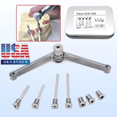 Dental Implant Para Drill Aid Implant Guide Parallel Position Locator Steel kit