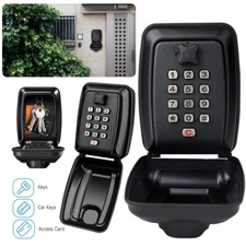 12Digit Combination Key Lock Box Wall Mount Safe Security Storage Case Organizer