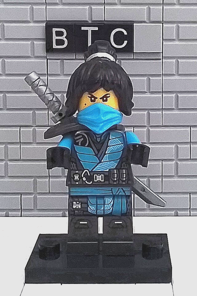 LEGO Ninjago 71745 Nya Minifigure with Mask and Hair Accessory