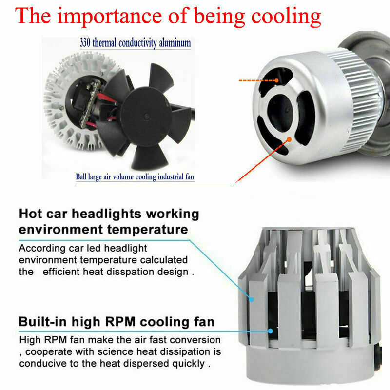 For Vauxhall Vivaro Headlight Bulbs 200114 Xenon LED White 110w Fog