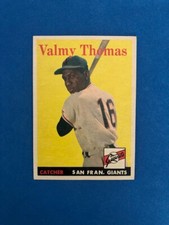 1958 TOPPS #86 VALMY THOMAS NRMT-MT ! SET BREAK NICE! **SMS CARDS**
