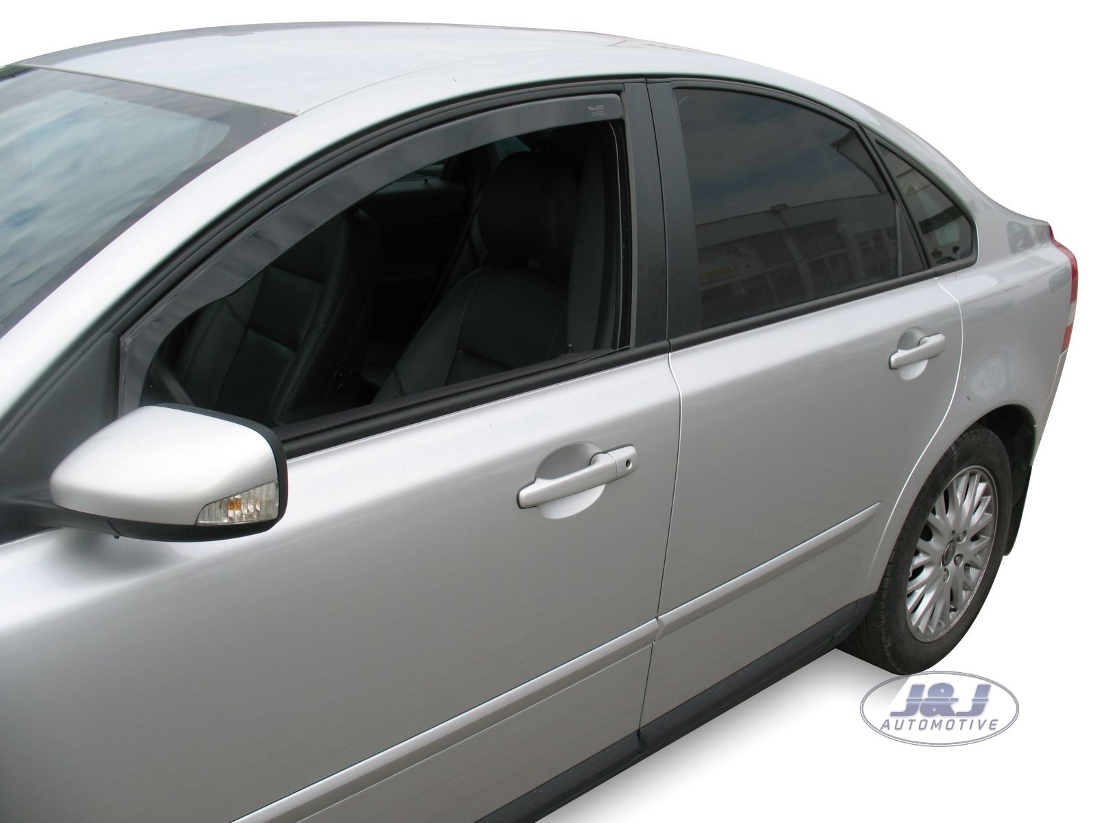Déflecteurs de vent aérodynamiques anti-buée pour vitres avant de Volvo S40