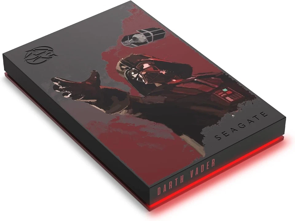 SEAGATE FireCuda 2TB External Gaming Hard Drive *DARTH VADER SPECIAL EDITION* - Image 3 of 4