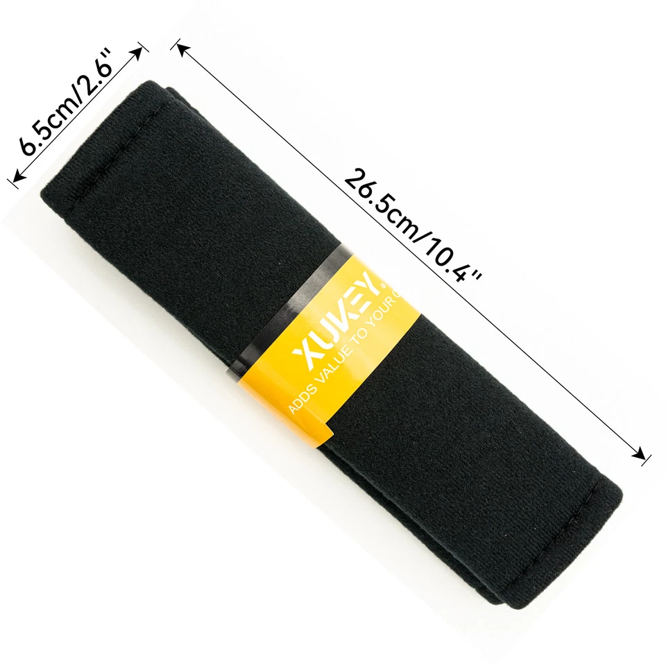 2x Breathable Car Seat Belt Cover Shoulder Pad Strap Protector Cushion Harness - Image 2 of 4