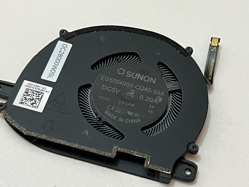 Ventilateur refroidissement CPU gauche et droit Dell XPS 13 9320 0XTRJG 0WRH5K - Photo 2/6