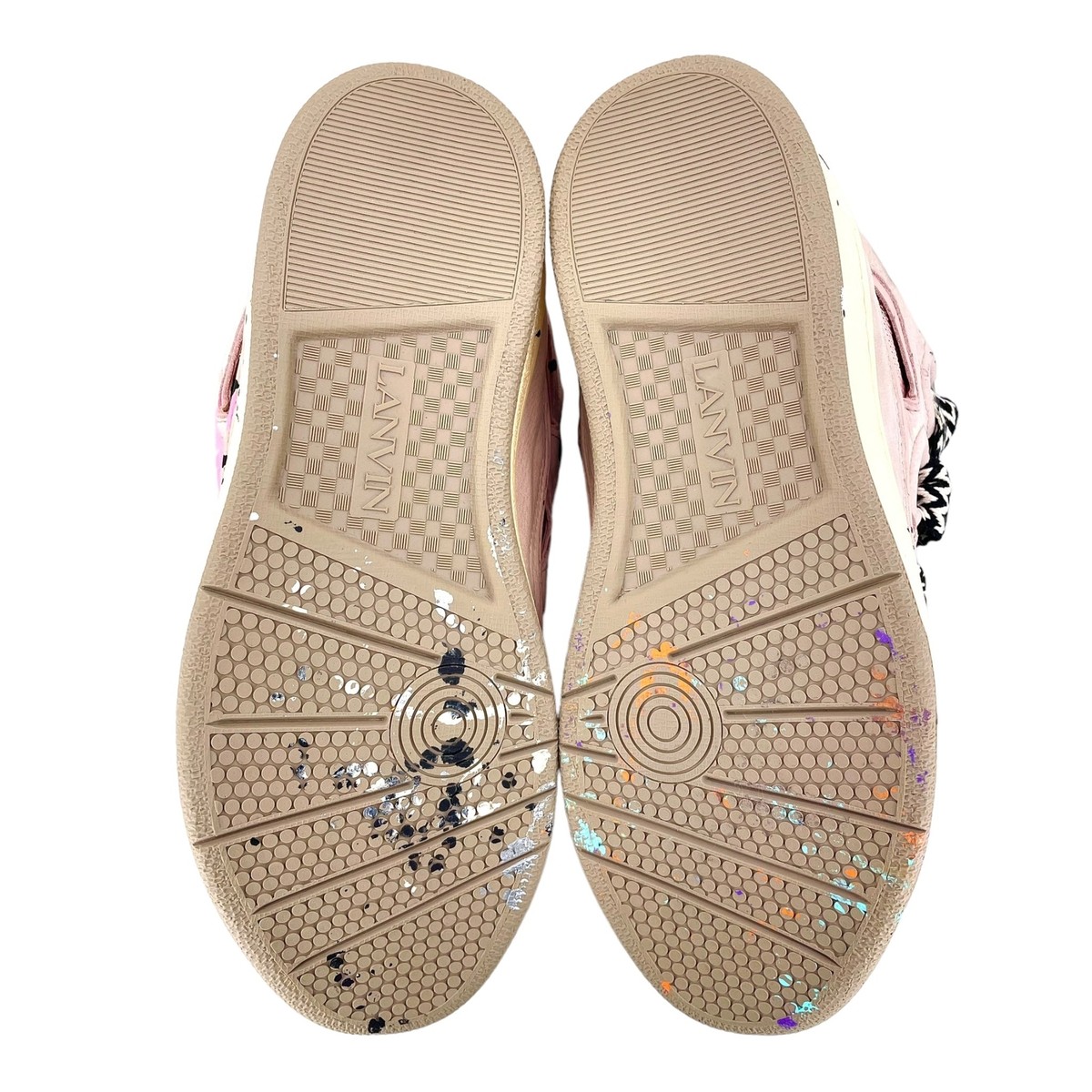 〈美品!!〉LANVINcollection Lanvin Leather Curb Gallery Dept. Pale Pink Multi | eBay