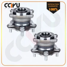 Pair Rear Wheel Hub Bearing For Nissan Murano 2003 2004 2005 2006 2007 AWD W/ABS