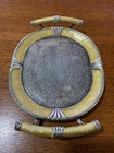Vintage Lunt Sterling Silver & Enamel Art Nouveau Desk ~ Dresser Tray 8x6