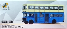 Tiny City Hong Kong Die-Cast CMB Bus 05 GUY Arab MK V 1:110 (41)