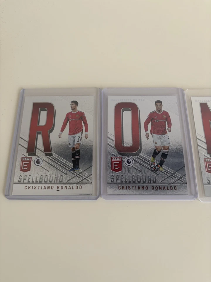 2021-22 PANINI DONRUSS ELITE MAN UTD CRISTIANO RONALDO SPELLBOUND FULL SET - Image 2 of 4