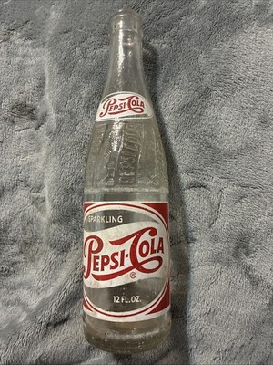 Vintage Pepsi-Cola Soda Bottle: Hartness Bottling Works Spartanburg, SC 1958  