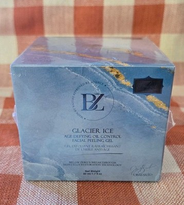 Below Zero Glacier Ice Age Defying Cooling Facial Peeling Gel 1.7 oz SEALED