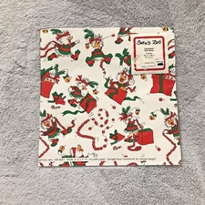 Suzy’s Zoo Xmas Wrap 1993 – Vintage NOS Wrapping Paper, 2 Sheets