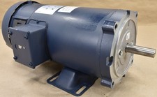 Leeson 108023.00, C4D17FK6J, DC Motor ,1 HP ,1750 RPM, 180VDC , 56C,5A,TEFC,SF 1
